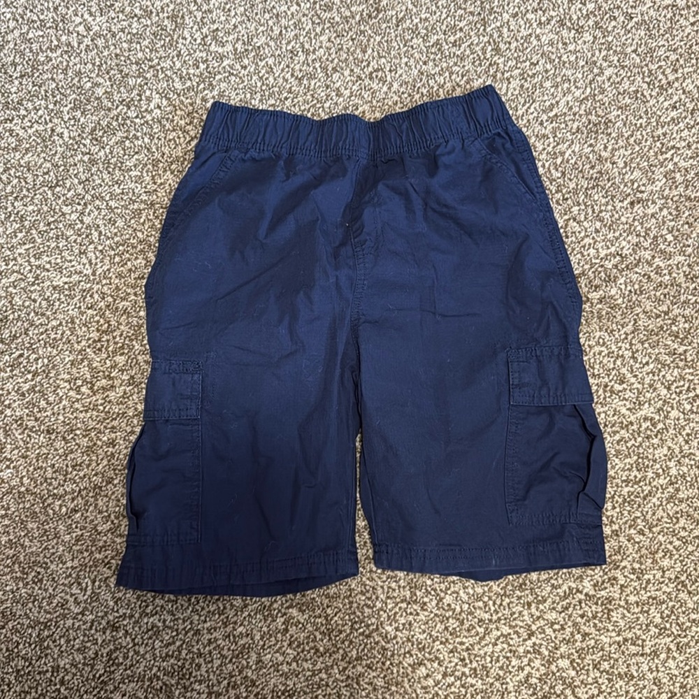 Boys navy blue shorts